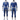 Human Torch Cosplay Bodysuit Costume The Fantastic Four：First Steps for Adult Kid Meucos Bule Version