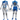 Invisible Woman Cosplay Bodysuit Costume The Fantastic Four for Adult Kid Meucos