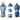 Invisible Woman Cosplay Swimsuit Costume Marvel Rivals for Adult Kid Meucos