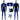 Blue Color Lantern Cosplay Bodysuit Costume for Adult Kid Meucos