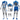 Invisible Woman Cosplay Bodysuit Costume The Fantastic Four for Adult Kid Meucos