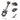 Kingdom Hero Story Hearts III The Caribbean The Wheel of Fate Keyblade Cosplay Prop Meucos